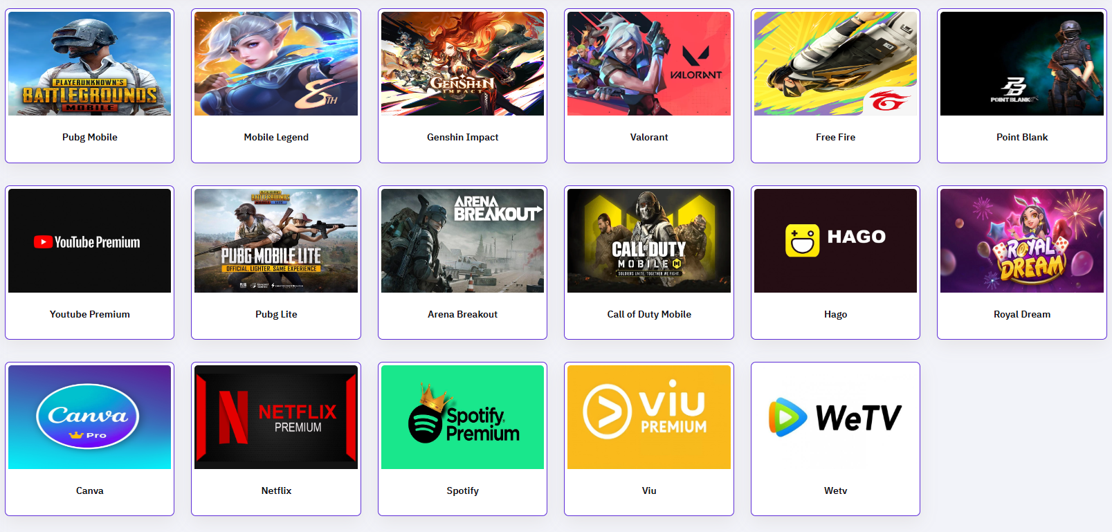 Top Up Game Dan Aplikasi Premium Termurah Di Indonesia